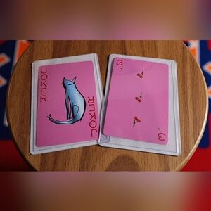 Marc Jacobs Fragrances✨🩷🖤Pink Cat Joker & No.3 Playing Cards